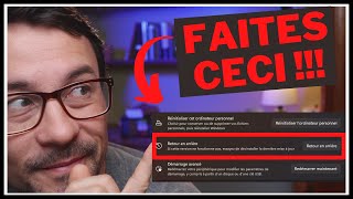 Faites ceci après chaque MISE À JOUR windows ( TRUC SECRET pour vrai !! )