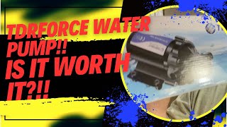 Tdrforce water pump!!!! Help me out and subscribe to my channel!! (Sponsored)