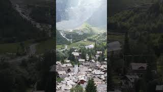 View of Mont Blanc from Courmayeur