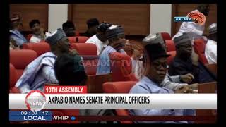 AKPABIO NAMES SENATE PRINCIPAL OFFICER