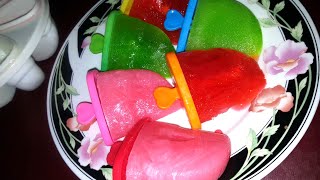 Homemade Popscile Recipe | How to make ice lolly | Ice Cream Recipe by EntertainmentVlog