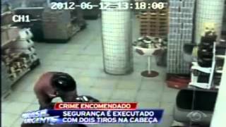 Segurança é Executado com Dois Tiros na Cabeça