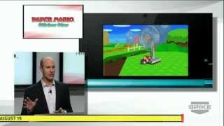 Paper Mario: Sticker Star - E3 2012 Gameplay Presentation HD