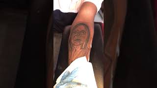 Maa Tattoo || Potraitattoo  || Heart Block Tattoos #shorts #youtubeshorts #tattoo