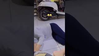 Kelakuan anak ini di luar nulur 🥹