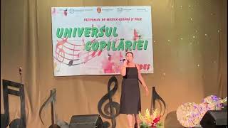 Carina Ricarda Nicodin - Mențiune Festivalul ,,Universul Copilăriei"