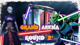 SWGOH Grand Arena: Round 2 Grievous and Asajj Hold it down! The Road to 500