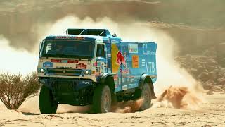 Победа KAMAZ-master на DAKAR 2022 Сотников - 1 место. Николаев - 2 место Шибалов - 3 место