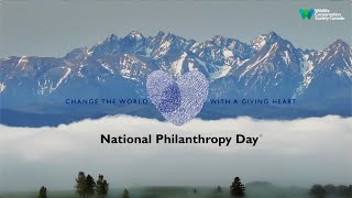 Happy National Philanthropy Day from WCS Canada 💚