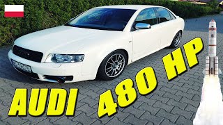 Audi A4 B6 V8 CFS Quattro ProTurbo Piła 05.07.2020