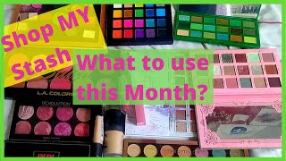 November shop my stash 2019 | Makeup for the month