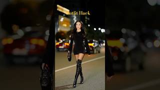 Stunning black outfit [pretty Model] fashion hacks #model #fashion