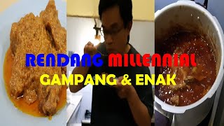 Masak Rendang Daging Sapi Ala Millennial