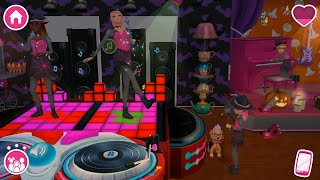 Barbie Dreamhouse Adventures - All in Halloween Costumes Like Barbie -  Simulation Game