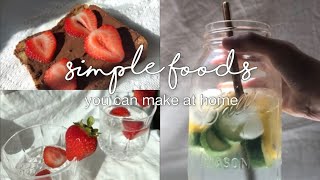 3 foods + drinks you can make at home