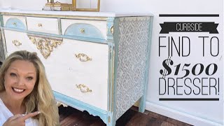 Old world Home | Old World furniture finish Tutorial | Amy Howard Milk paint | Chippy finish