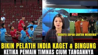 Viral!! Budaya Cium Tangan Tunjukkan Keramahan Indonesia, Sempat Bikin Bingung Pelatih India