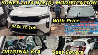 2024 KIA SONET HTE (O) BASE MODEL MODIFIED | SONET FACELIFT MODIFICATION | SONET MODIFICATION