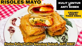 RISOLES MAYO ( MAYONAISE ) KEJU | KULIT LENTUR DAN ANTI SOBEK