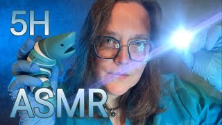 5H ASMR Français RP Examen des nerfs crâniens Docteur Ostéopathe Dentiste Coiffeur asmr fr roleplay