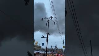 Huge Fire Near Central Train Station Moscow 20 Nov ‘22