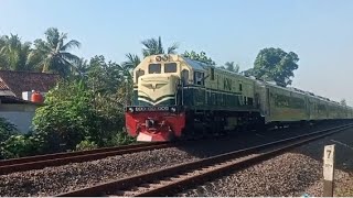 Panen Lokomotif Vintage || Berdinas Dua Kali Dalam Sehari || Kereta Api Sawunggalih & K.a Kamandaka