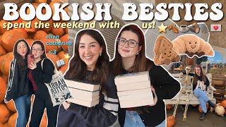 a bookish weekend!💌📚 books, pumpkin patch, harry potter studios + more!!