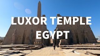 4K LUXOR TEMPLE  EGYPT 2021