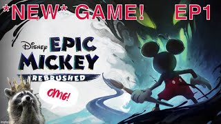 *NEW* Disney Epic Mickey: Rebrushed - playthrough EP1