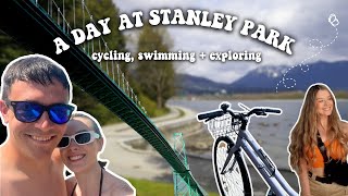 VANCOUVER VLOG: DAY 2 ☀️ | Spending the day at Stanley Park 🚲