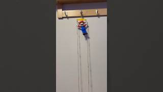 MARIO THAT CLIMBS UP A STRING🔥🤯 now this is awesome!🔥 #3d #satisfying #3dprinting #mario #asmr