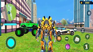 Jet Robot Car Game - Robot Transformer Game Video - Robot Car Games - Android Gameplay Videos