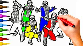 Painting Team of Superheroes - Let’s Color Avengers Together!