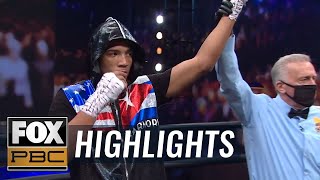 David Morrell Jr. dominates Mike Gavronski, wins by third-round knockout | HIGHLIGHTS | PBC ON FOX