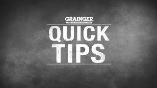 Eliminate Broken Taps - Grainger Quick Tips