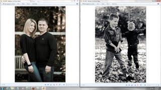 Outdoor family portraits -  Children Kids Photography  Tutorial Tips in Natural light w/ diffuser