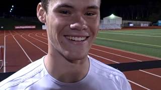 Kyle Hoover after Northwest Win