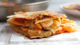 Spicy Chipotle Shrimp Quesadillas Recipe