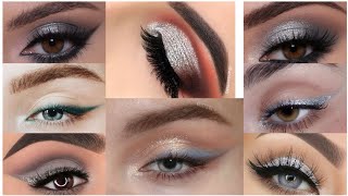 Silver Eye Makeup Ideas #colorsoflifewithmusfira