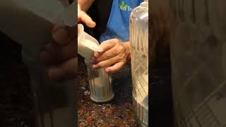 Easy Flouring Hack #shorts using a cheese dispenser #Dollar Tree #baking #rolling #flouring