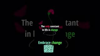 Embrace change