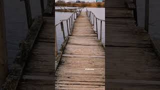 Прогулялись бы?Would you take a walk?#wooden #bridge #river #water #walk #beauty #travel #мост #река