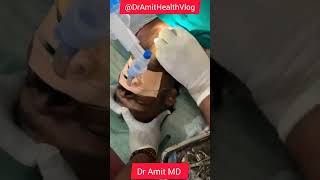 Tracheostomy live procedure  | long standing Intubation | @DrAmitHealthVlog | Dr Amit MD