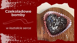 Czekoladowe bomby w kształcie serca