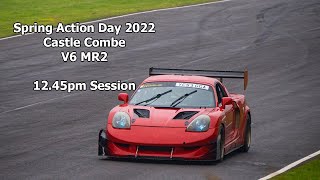 Spring Action Day 2022 Castle Combe 12.45pm track session, TLG's V6 2GRFE MR2 PoV