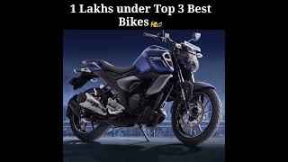 1 Lakhs under Top 3 Best Bikes🏍 #superbikes #bike