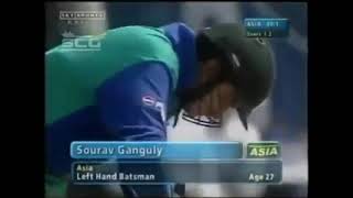 Sourav Ganguly batting Vs World XI , Year 2000 #ganguly #Cricket #2000s