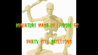 Party City Skeleton toys Reviewed and Painted