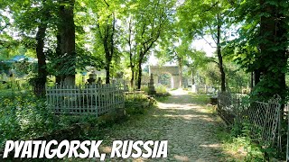 [4K/60FPS] Cemetery WALK in Pyatigorsk, Real Russia