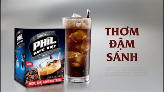 Cà phê hòa tan 2 trong 1 PHIL Cafe Việt 30s